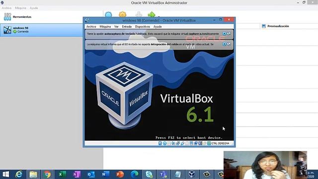 Instalación De Sistema Operativo Windows 98 En Una Maquina Virtual Virtual Box :) смотреть онлайн