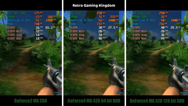 GeForce2 MX 200 vs GeForce4 MX 420 Тест в 8 играх (No FPS Drop - Capture Card) смотреть онлайн