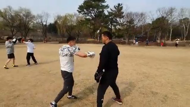 тренировка на улице. бокс/муайтай смотреть онлайн