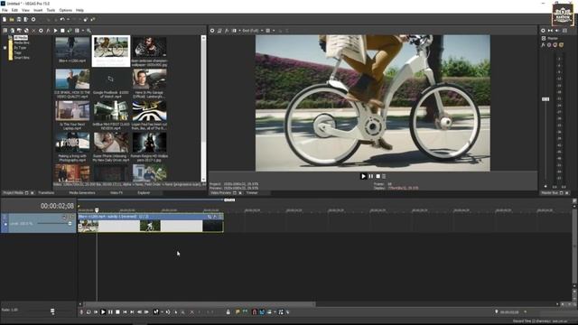 How To Reverse Any Video Clip | VEGAS Pro Tutorial | #vegaspro #vegaspro15 смотреть онлайн
