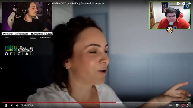 MOUNT REAGE AO CASIMIRO REAGINDO A CASA DO ALANZOKA | (29/01) смотреть онлайн
