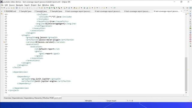 Code coverage Report with Jacoco, Maven and SonarQube(Docker) смотреть онлайн