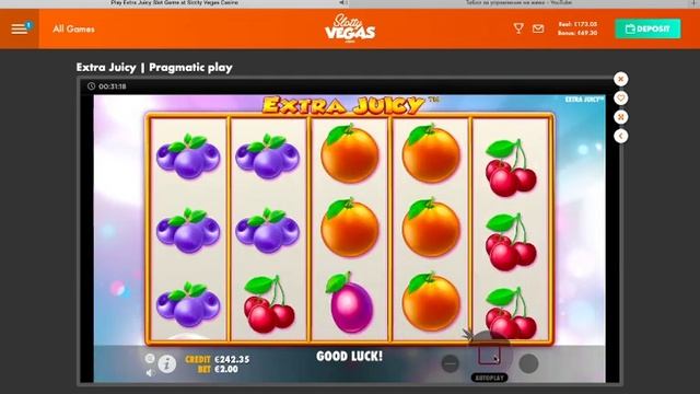 Поточно предаване на живо от Smart Player 100 euro vs. Slots смотреть онлайн