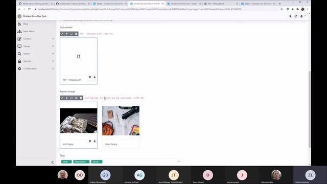Media search indexing - Orchard Core Demo смотреть онлайн