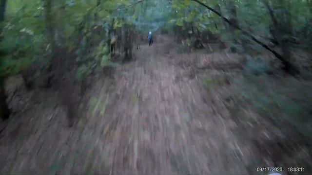 Крутой лесок, покатуха и немножко падений. смотреть онлайн