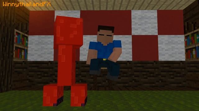 Red Creeper ~ Minecraft Short Animation смотреть онлайн