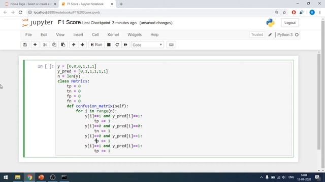 F1 Score Concept and Python Implementation | Getting Started with Machine Learning. смотреть онлайн