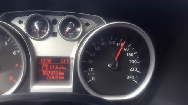 Ford Focus II 2.0 МТ расход топлива по трассе