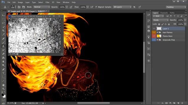 New Photoshop Tutorial: Playing With Fire Through Photo Manipulation смотреть онлайн