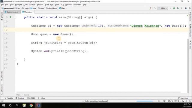 #3 Gson Tutorial for Beginners - Custom Date Format смотреть онлайн