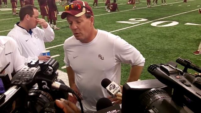 Video: Jimbo Fisher wraps up 4th Quarter Drills смотреть онлайн