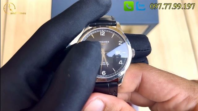 [Thanh lịch] Đồng hồ Longines Record Chronometer L2.820.4.56.2| Đồng hồ Landtimes смотреть онлайн