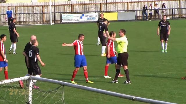 TJ Červený Kostelec - FK Jaroměř 11.4.2015 смотреть онлайн