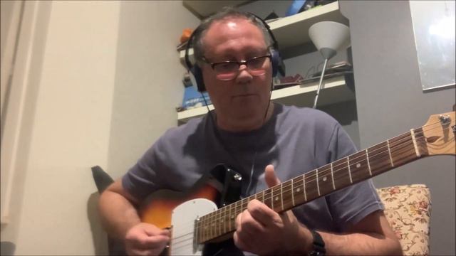 Practicing some country guitar on my aria telecaster смотреть онлайн