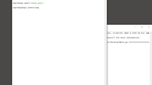 Python PIL - Invert colours in image смотреть онлайн