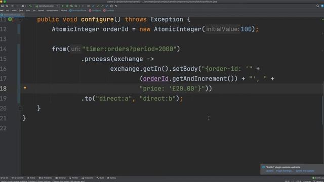 Multicast EIP with SpringBoot & Apache Camel. смотреть онлайн