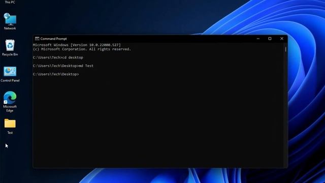 How to Create, Rename, and Remove Folder Using Command Prompt | Windows 11 CMD Commands смотреть онлайн