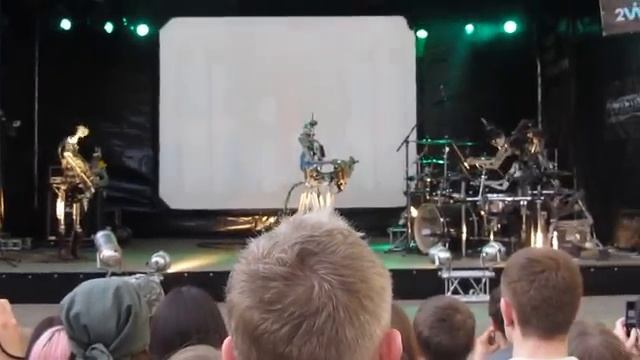 Compressorhead роботы музыканты смотреть онлайн