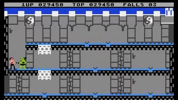 ATARI 8bit XL XE Game: "BRUCE LEE" Longplay 100% Complete АТАРИ Брюс Ли прохождение