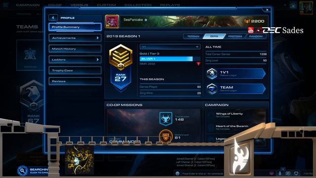 Starcraft II - Ranked Gold смотреть онлайн