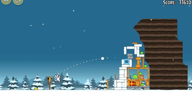 Angry Birds: Seasons. Season's Greedings (level 1-8) 3 stars Прохождение от SAFa смотреть онлайн