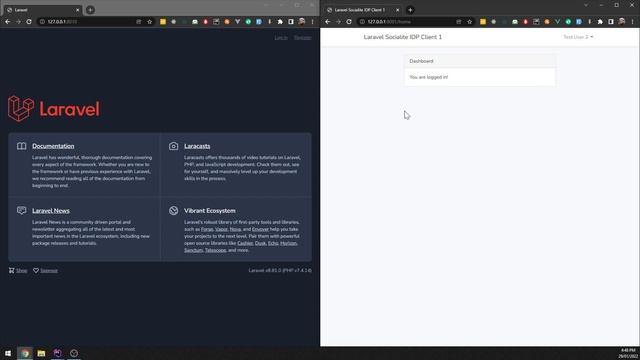 Laravel 8 - Passport - Socialite - Multi Tennant SSO смотреть онлайн
