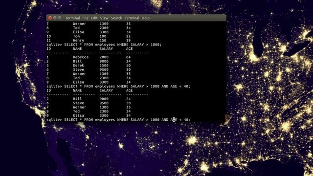 Learn SQLite - AND and OR Operators смотреть онлайн
