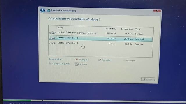 Installer Windows, Disque Dur Introuvable смотреть онлайн