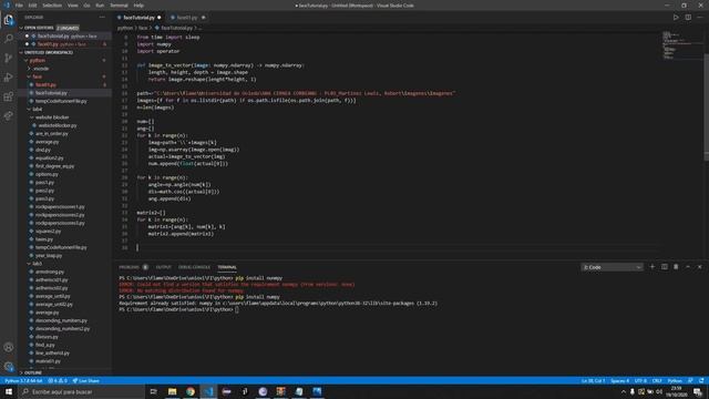 Python Image AI Recognition | Pyhton beginner AI with the algorithm explained смотреть онлайн