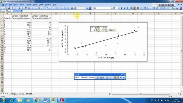 Coeficiente de Determinación MODELO LINEAL Excel 2003 смотреть онлайн