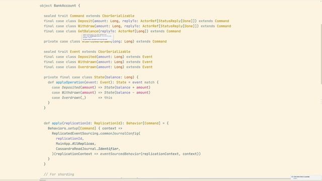 Data modelling for Replicated Event Sourcing смотреть онлайн