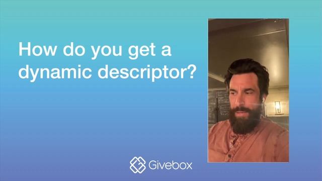 How do you get a dynamic descriptor? смотреть онлайн