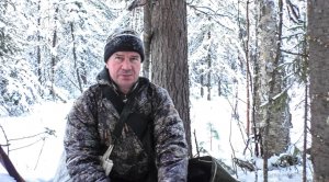 Насторожка капканов. Фарт идет по следу лося.