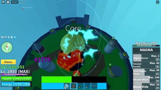 Blox Fruits Grinding Factory And Random Fruit смотреть онлайн