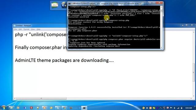 Install AdminLTE theme in Yii2 Framework смотреть онлайн