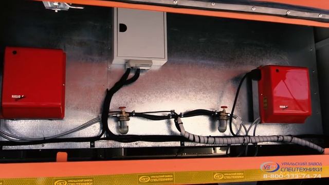 Универсальный моторный подогреватель УМП-400 Урал 43206 производства Уральского Завода Спецтехники смотреть онлайн