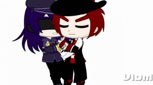 дункель ау реакция Д_Пика на поцелуй клонов💋