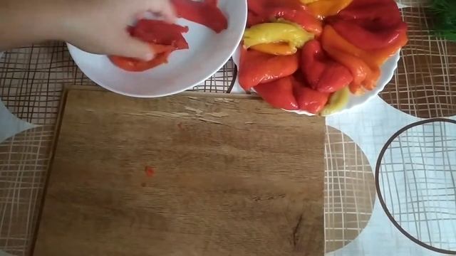 ??САЛАТ из ПЕЧЕНОГО СЛАДКОГО ПЕРЦА.??? смотреть онлайн