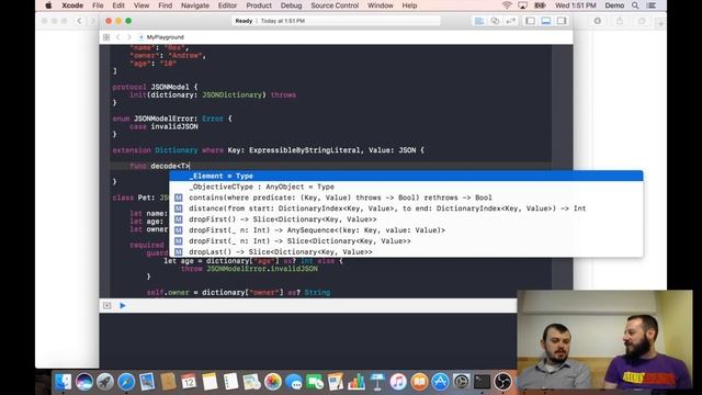 Swift and JSON смотреть онлайн
