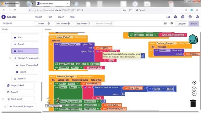 How to Delete Data to Firebase Storage in Kodular | Kodular Tutorial | Part 03 смотреть онлайн