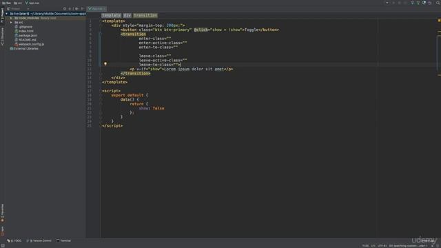 Vue.js 129 Specifying custom transition classes смотреть онлайн
