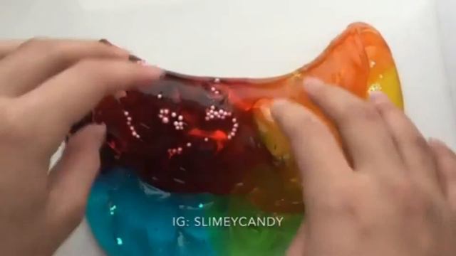 Slime/Glitter/Satisfying video/Лизун/Как сделать лизуна/Кайф/ASMR video THE BEST SLIME VIDEO #1/ШОК смотреть онлайн