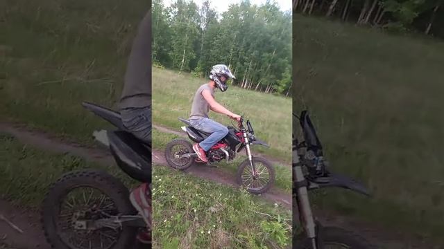 ПОКАТУШКА на питбайке Ттр 125 смотреть онлайн