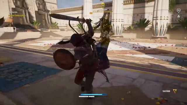 Assassins Creed Origins - The Curse of the Pharaohs - The Heretic Defeat Akhenaten смотреть онлайн