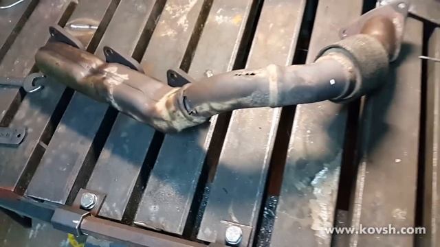 Замена гибких соединений выпускных коллекторов смотреть онлайн