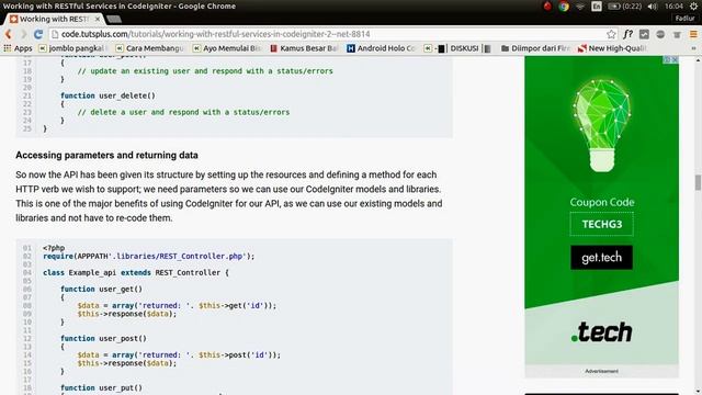 Restful Codeigniter Bagian Kedua смотреть онлайн