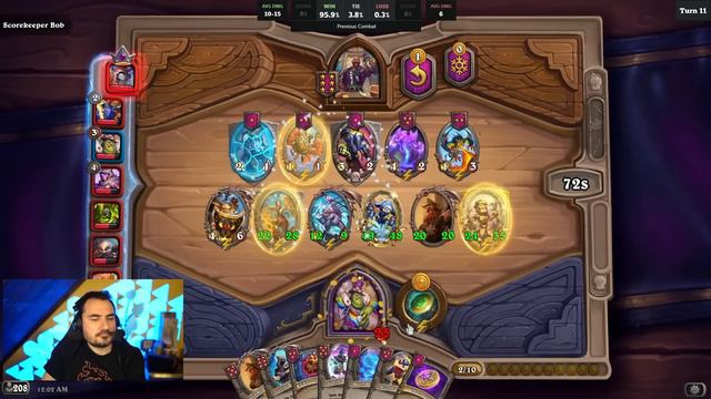 THE EMERGENT FLAME BUILD! - Hearthstone Battlegrounds смотреть онлайн