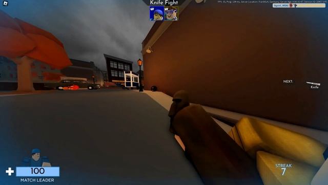 1V1 НА НОЖАХ|ROBLOX ARSENAL смотреть онлайн