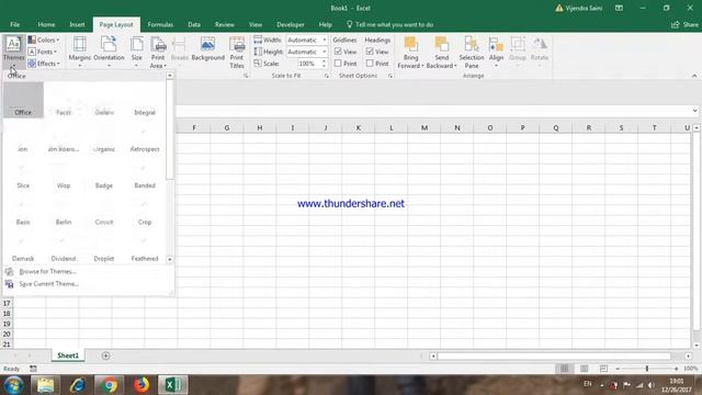 How to change theme of excel sheet смотреть онлайн