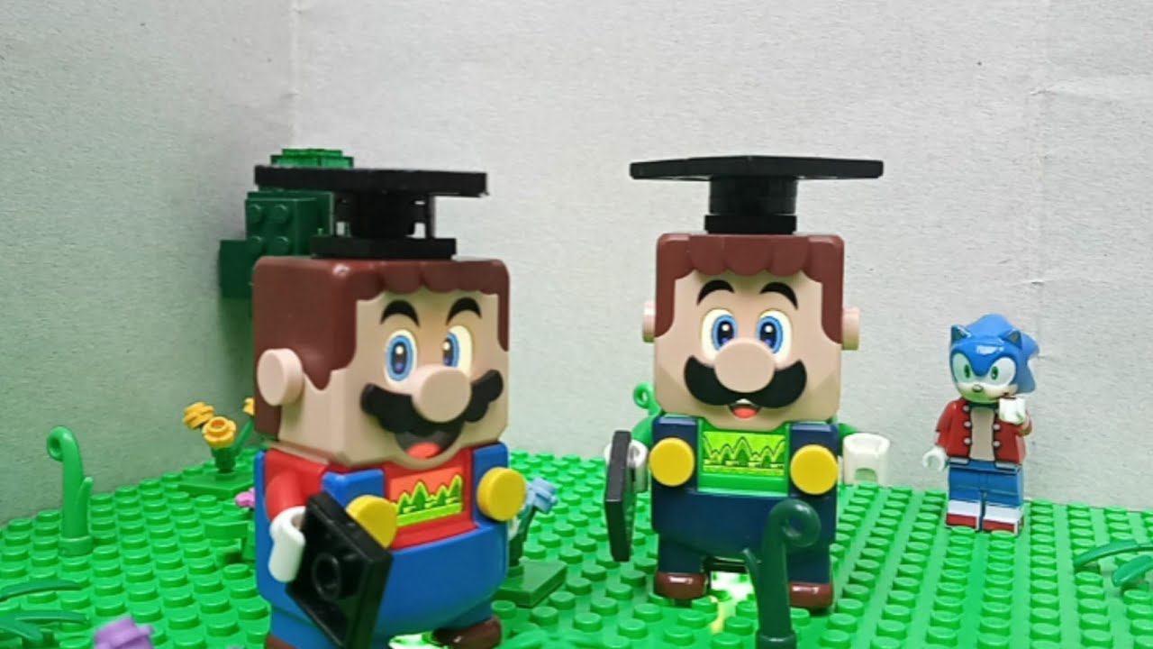 LEGO Super Mario & Luigi is an academics! Tutorial tomorrow. No Peach. 1st September special #shorts смотреть онлайн